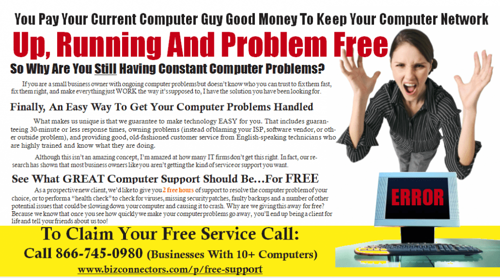 Free IT Support - Get Your 2 HOURS FREE IT SUPPORT