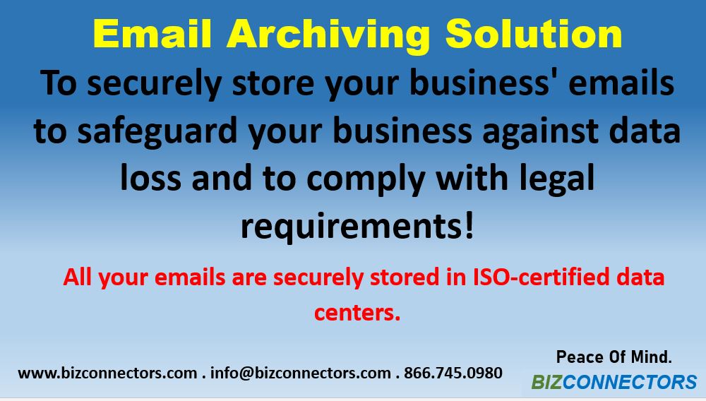 Secure cloud-based Email Archiving Solution