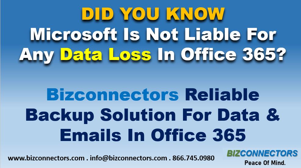 Ensure Data Safety with Our Trusted Office 365 Backup Solution